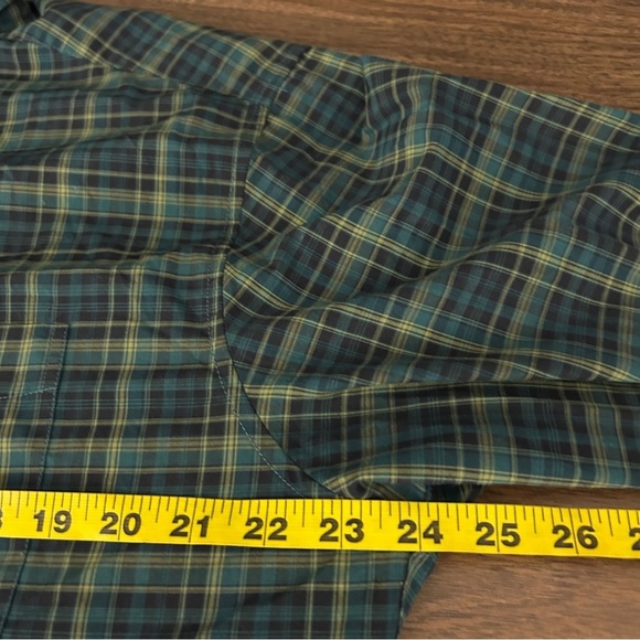 ❤️ Eddie Bauer Men Shirt L Tall wrinkle free relaxed fit - Picture 7 of 10